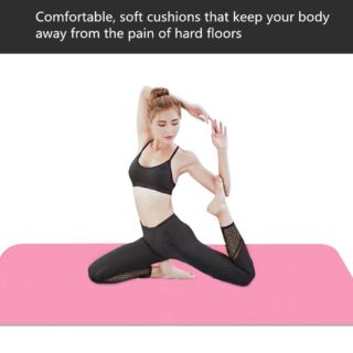 Health And Fitness Extra Thick 71-Inch Long Comfort Foam Yoga Mat For Exercise